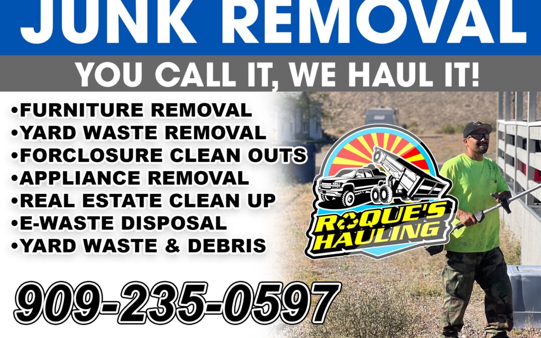 Schedule a trash pick up service – “You Call it, We Haul it “